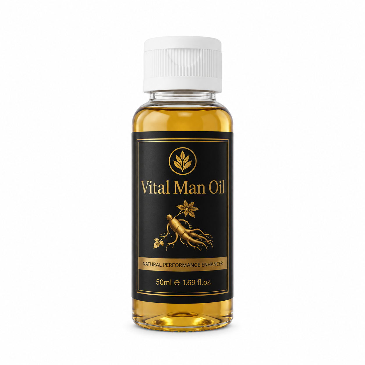 Performance Oil for Men (50ml) – Premium Ginseng Formula for Stamina, Control & Confidence | VitalMan