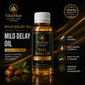 Mild Delay Oil for Men (50ml) – Gentle Control Formula for Beginners | VitalMan