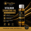 VitalMan Signature Oil (50ml) – Premium Herbal Performance & Confidence Blend | VitalMan
