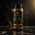 Power Blend Herbal Capsules (60 Capsules) – Premium Ginseng, Ashwagandha & Maca Formula for Men’s Stamina, Energy & Confidence | VitalMan