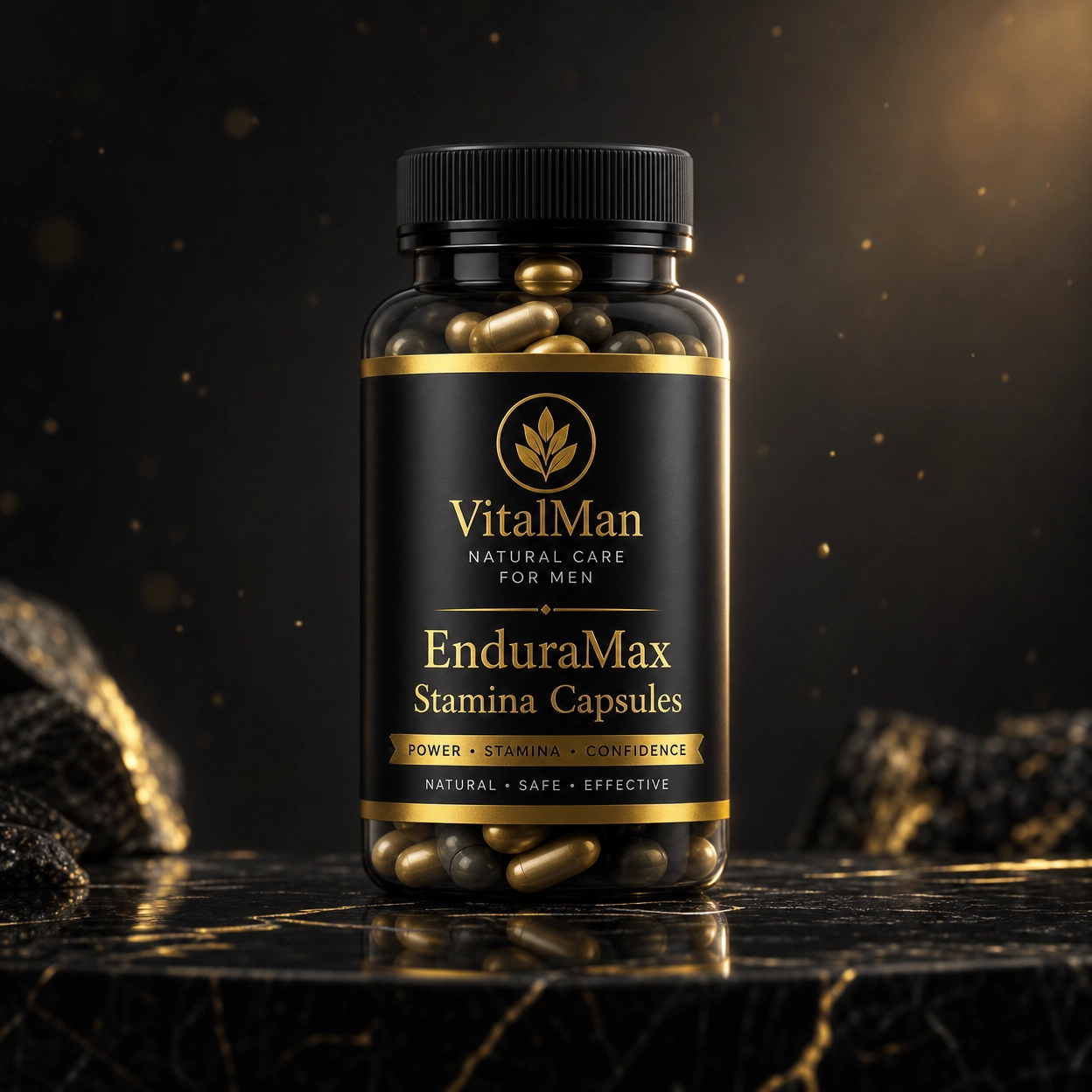 EnduraMax Stamina Capsules (60 Capsules) – Premium Herbal Formula for Energy, Stamina & Confidence | VitalMan