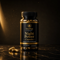 Night Power Capsules (30 Capsules | 500mg Herbal Blend) – Premium Men’s Night Performance & Vitality Support | VitalMan