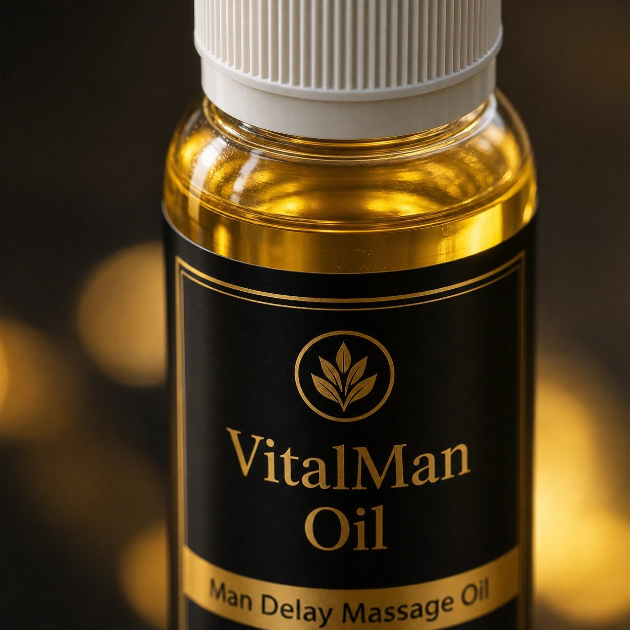 Delay Massage Oil for Men (50ml) – Long-Lasting Performance, Enhanced Control & Confidence | Premium Herbal Blend | VitalMan