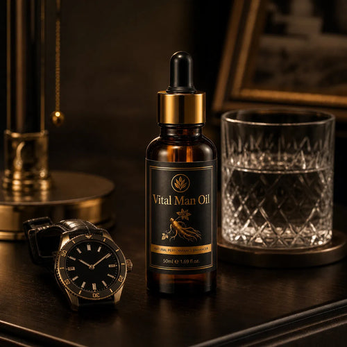 Vital Man Oil - Natural Performance Enhancer for Men (50ml) - Premium Ginseng Formula